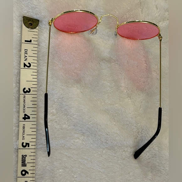 Pink Round Lens Sunglasses - Picture 5 of 11